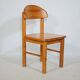 Chaises de salle à manger en bois de pin Rainer Daumiller années 1970