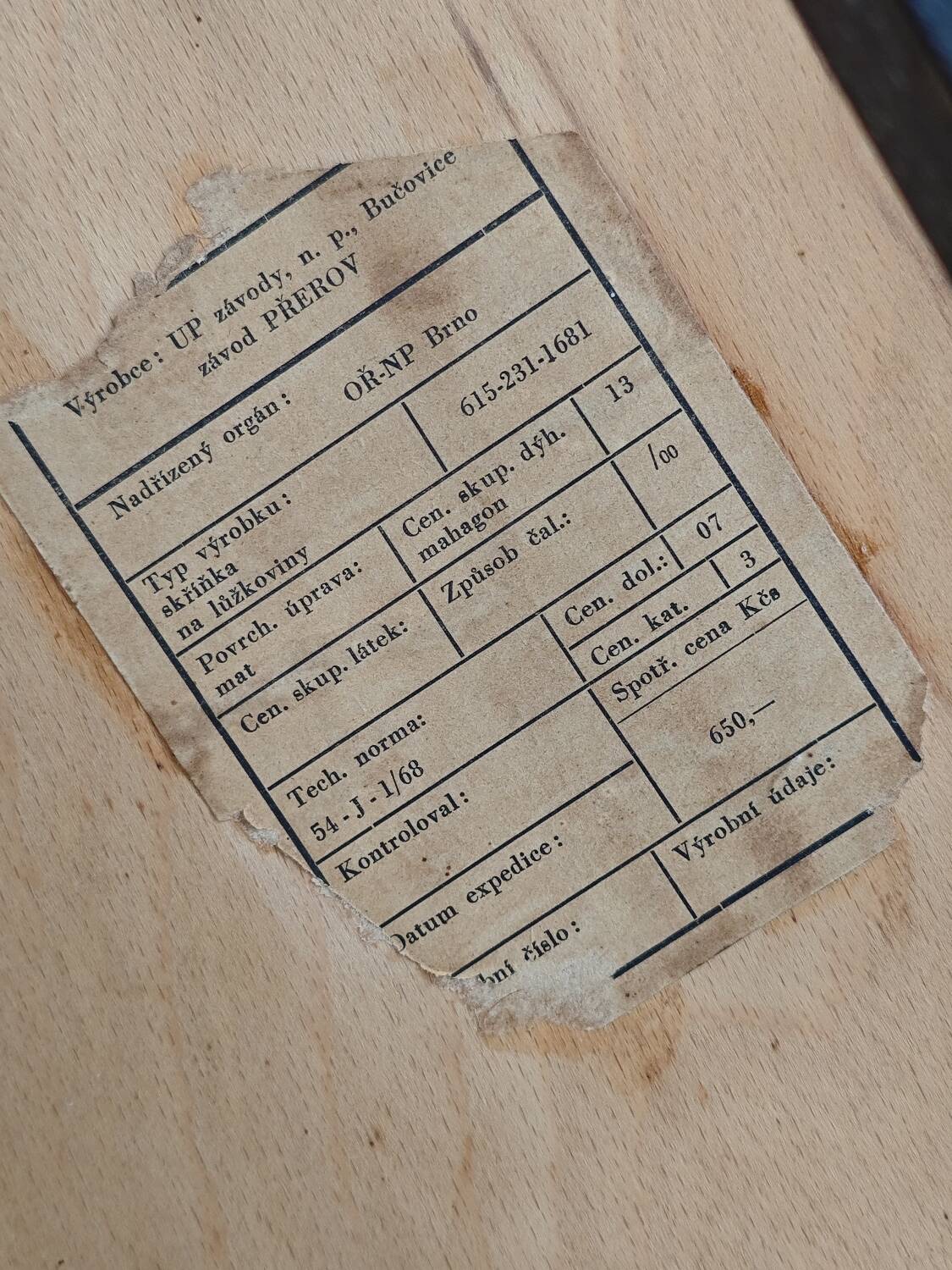 Blanket chest or mini bar UP Zavody by Frantisek Mezulanik year 60