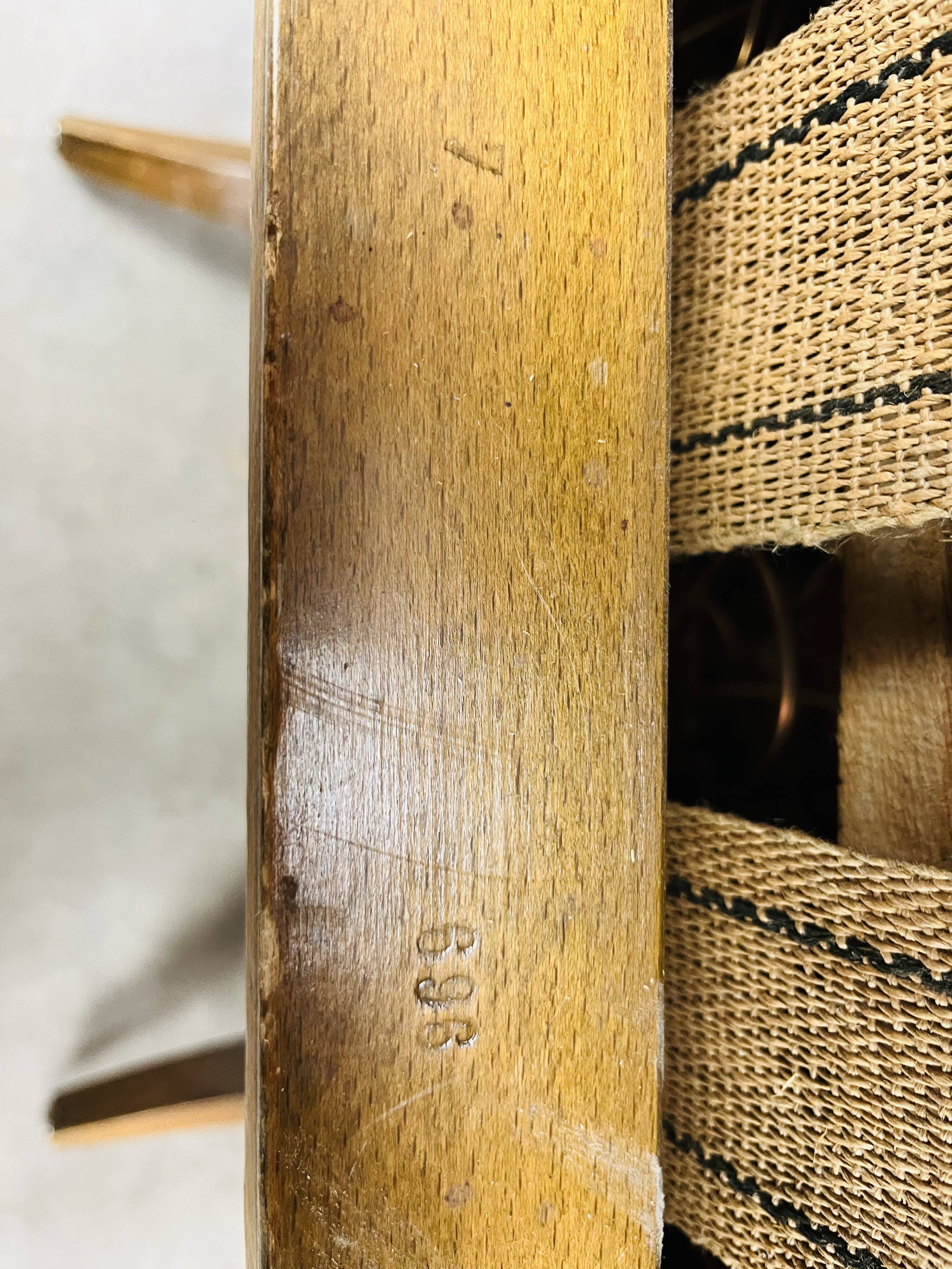 Fritz Hansen armchair 1594 1940s Scandinavian