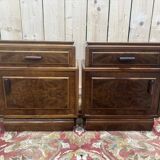 Paire de chevets art deco