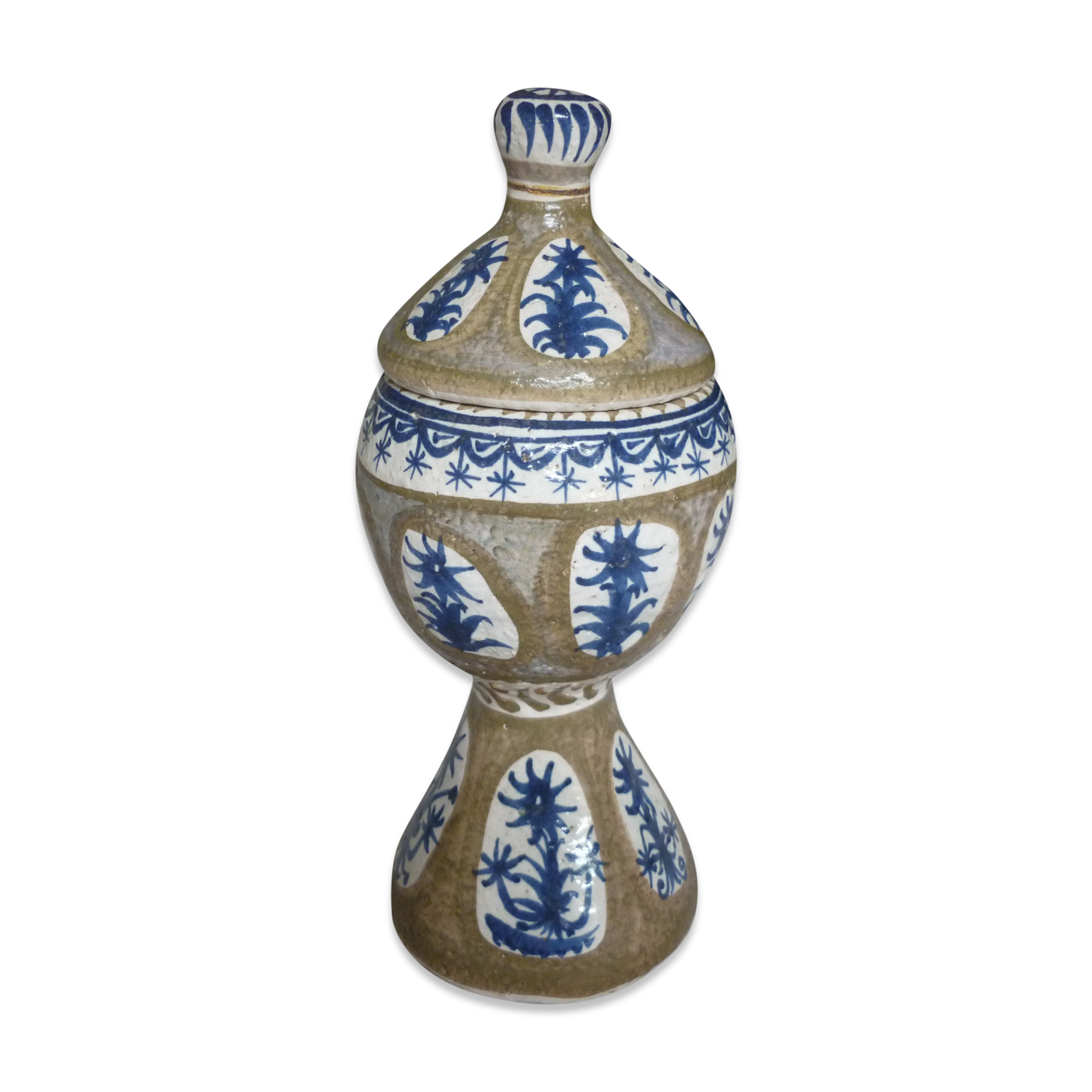 Quimper Cermal Covered Pot