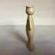 Soapstone fish candle holder