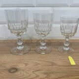 Set of 6 Luminarc Lance white wine glasses