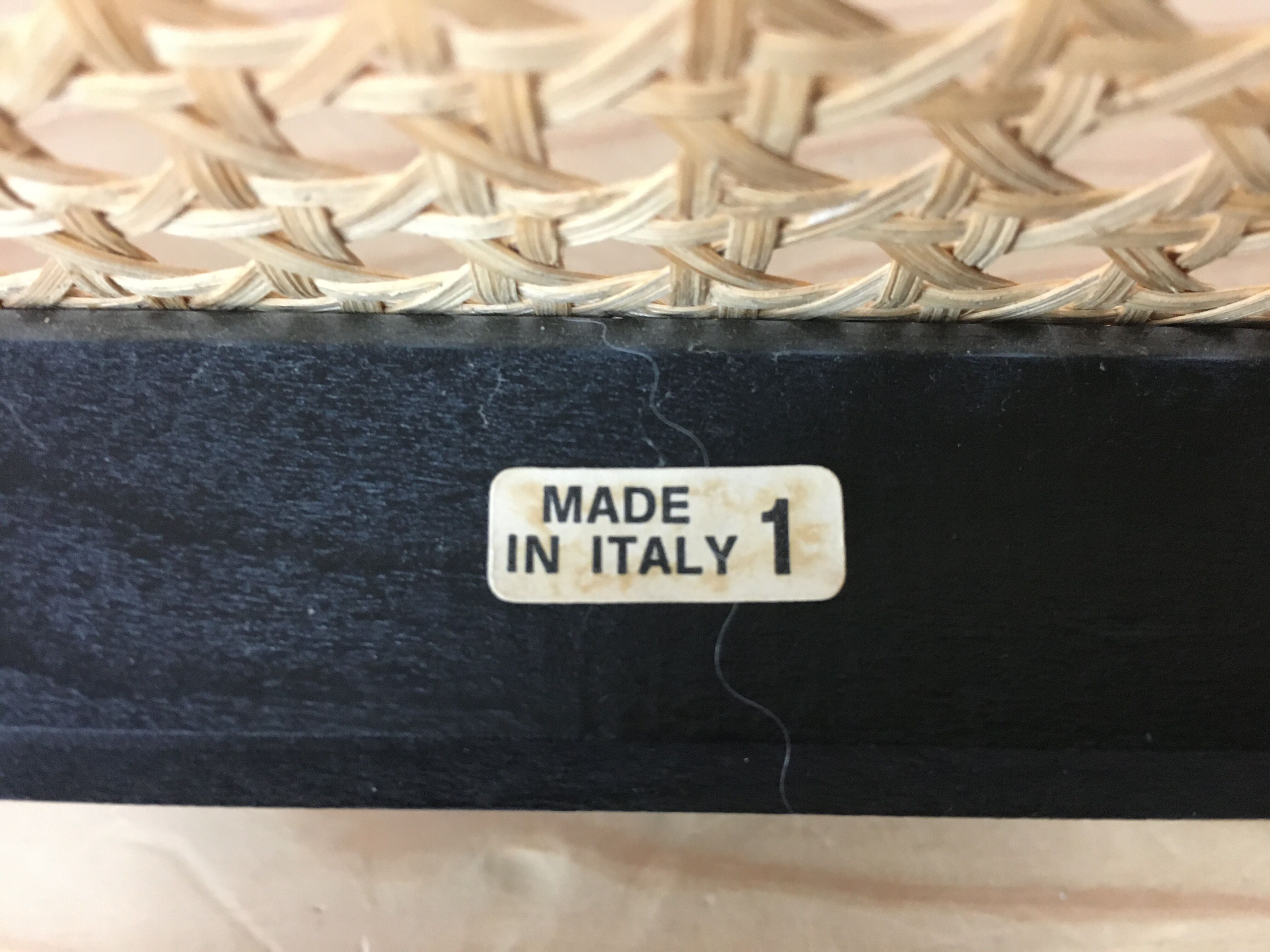 4 chairs Cesca B32 by Marcel Breuer