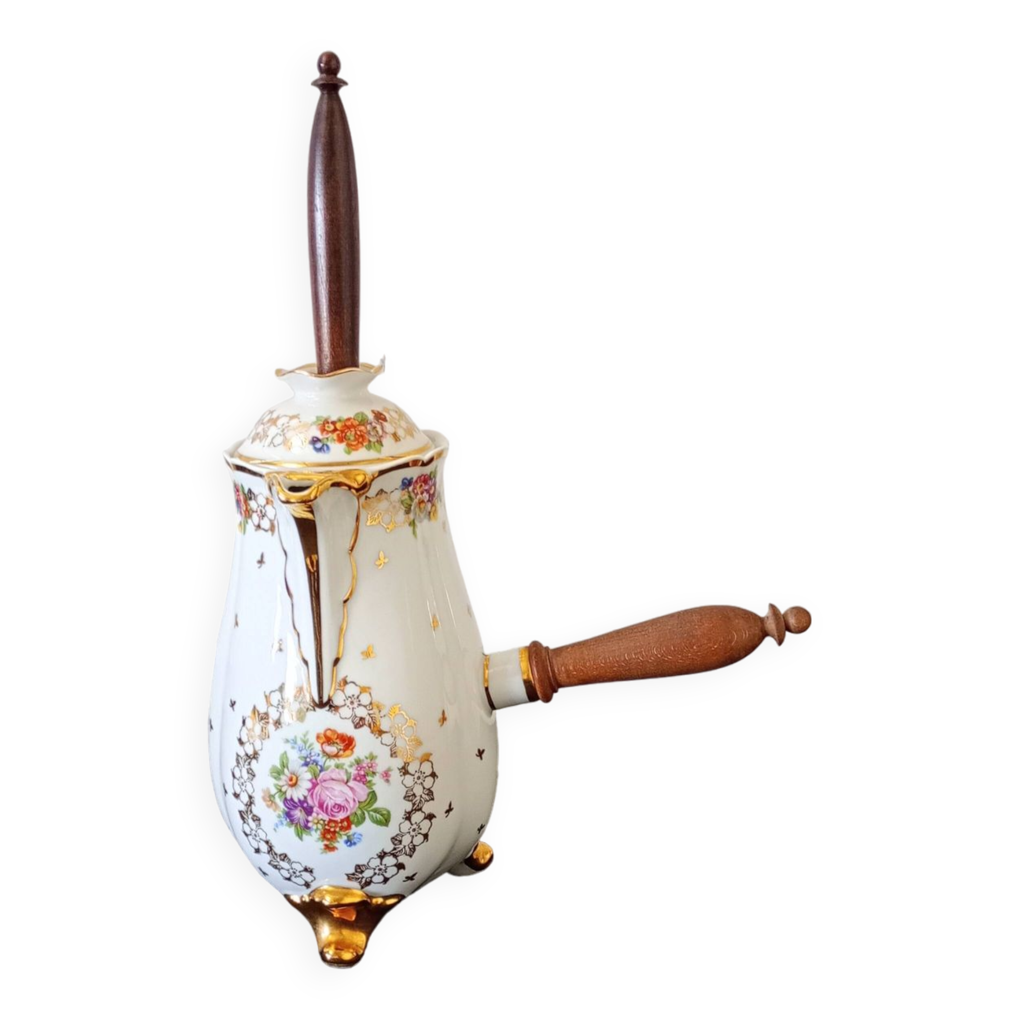 Porcelain chocolate maker