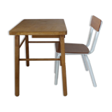 Desk and chair