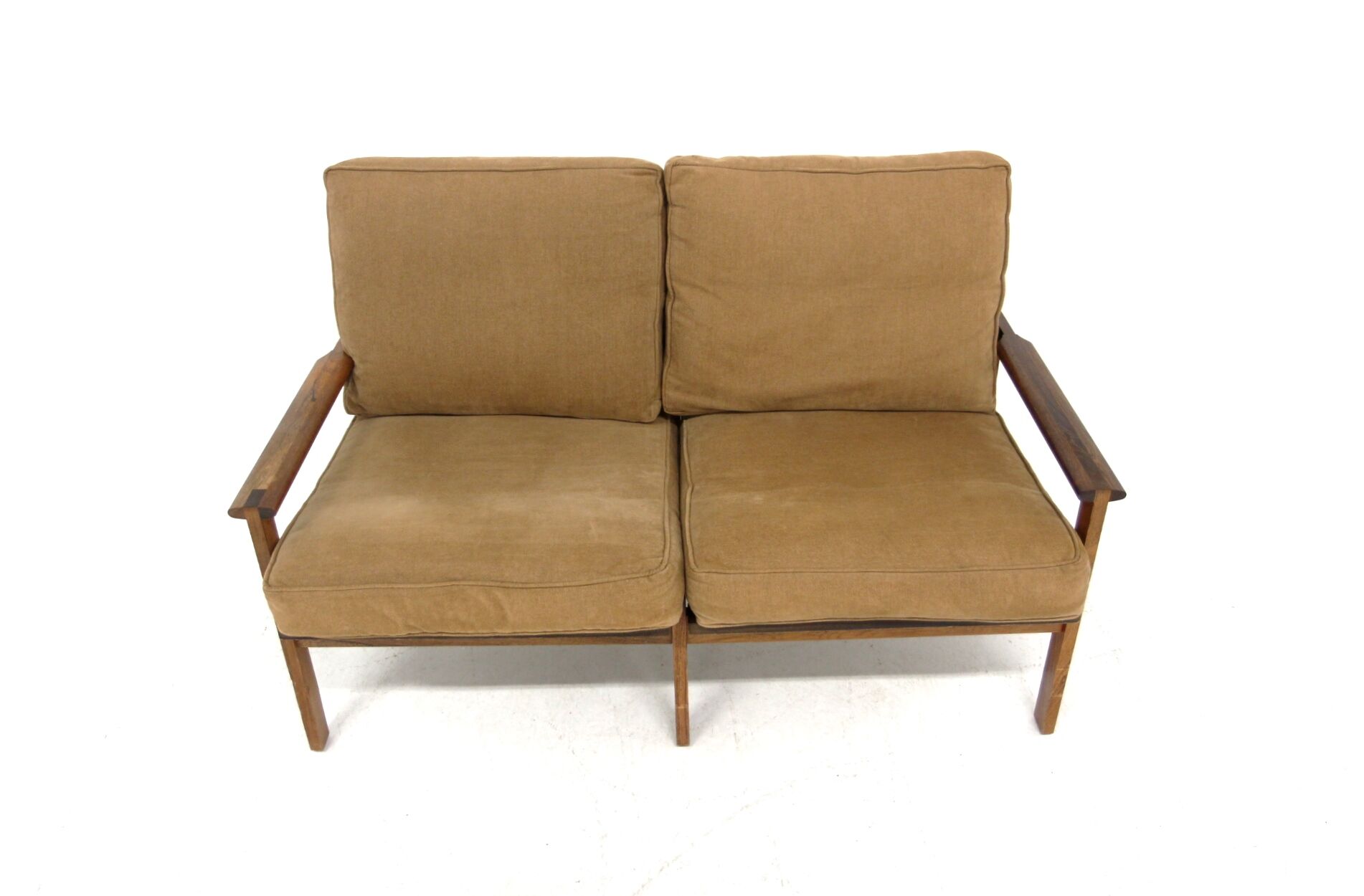 Scandinavian sofa 2 places "Capella", Illum Wikkelso, Denmark, 1960