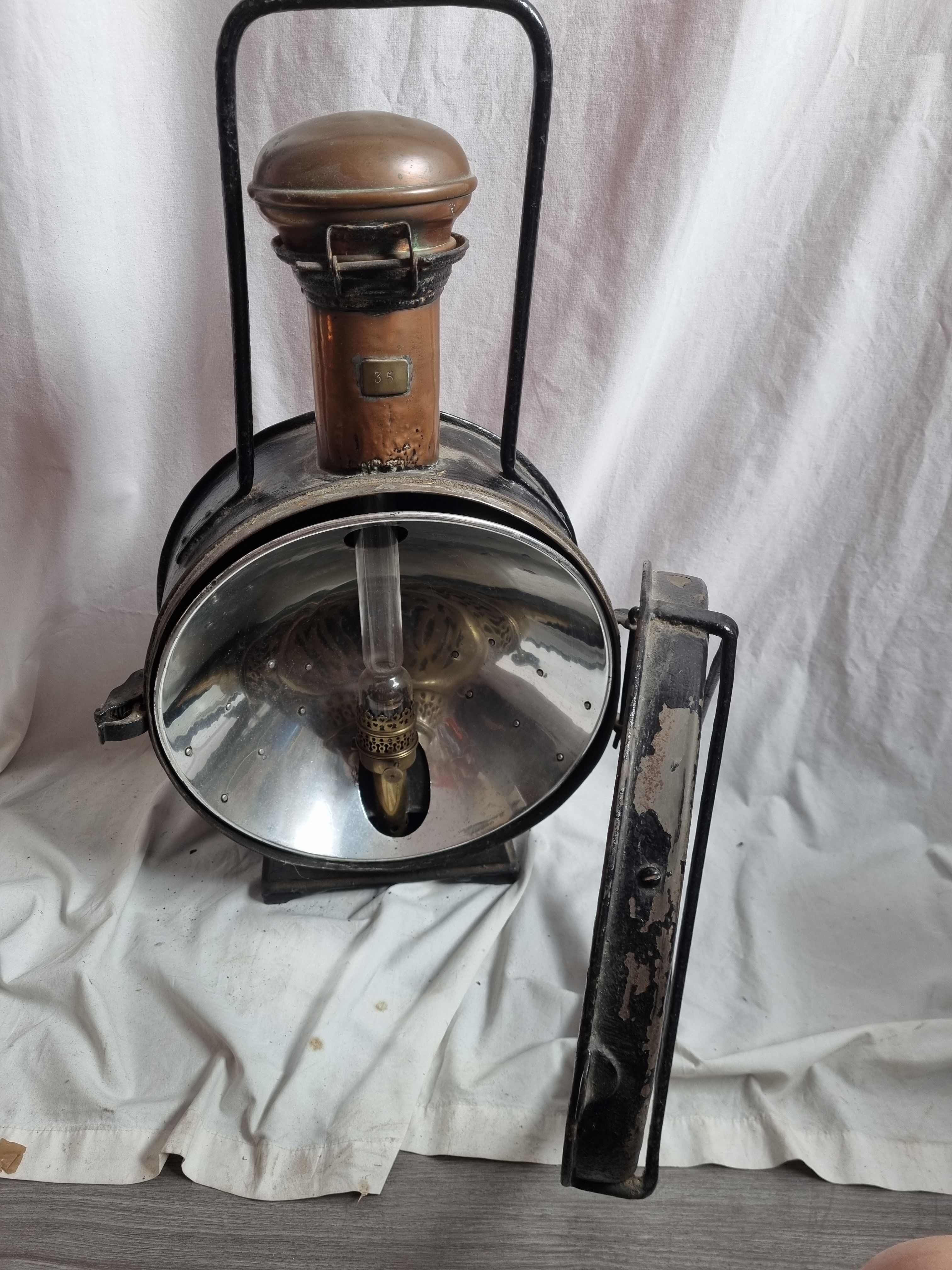 Sncf railway lamp from 1940