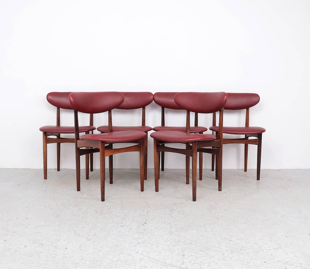 Danish design dining chairs by Scantic Mobelvaerk, 1960s