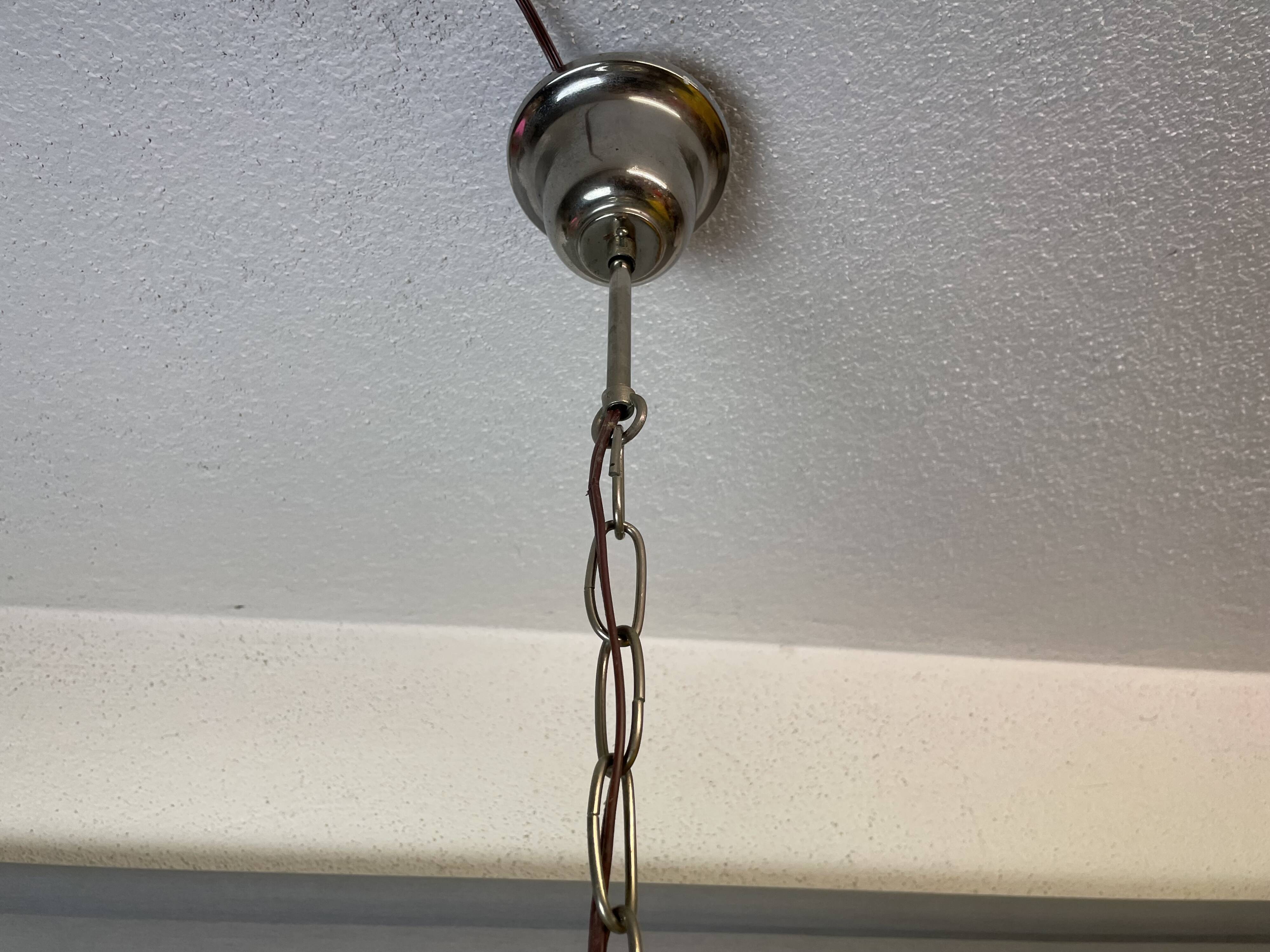 Large Space Age modern chandelier