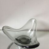 Sculptural Holmegaard bowl by Per Lutken, 1950
