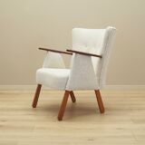 Cream armchair, Danish design, 1970s, production: Denmark