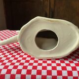 Large white ceramic fish to place.