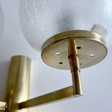 Pair Vintage Bubble Glass Wall Lights