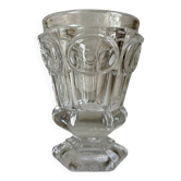 Hexagonal Baccarat crystal vase for violets