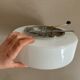 Applique opaline vintage D28cm