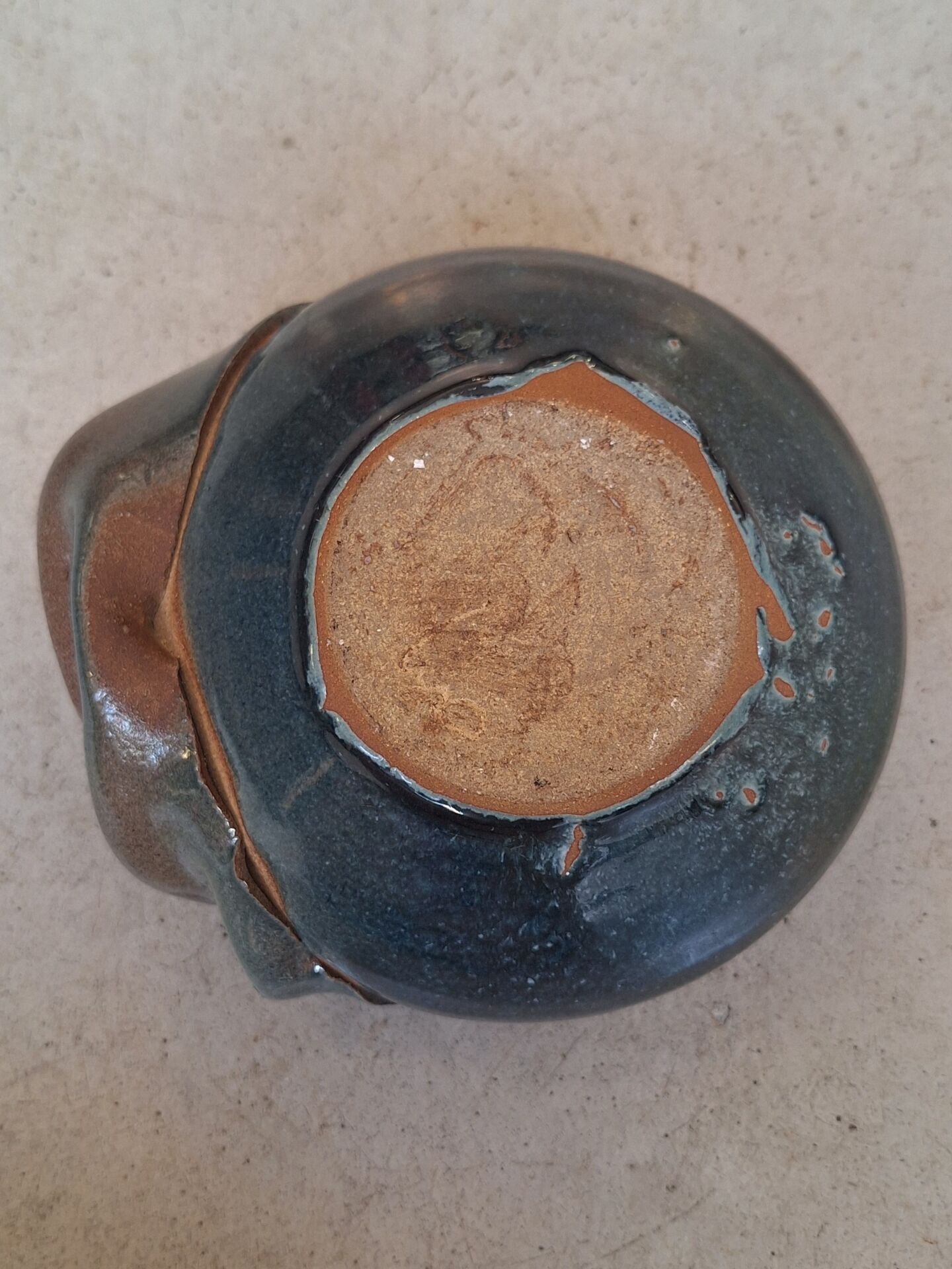 Glazed ceramic vase by Nadia and Alain Pinel