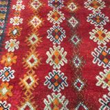 Berber tribal moroccan former carpet 150 x 300 cm