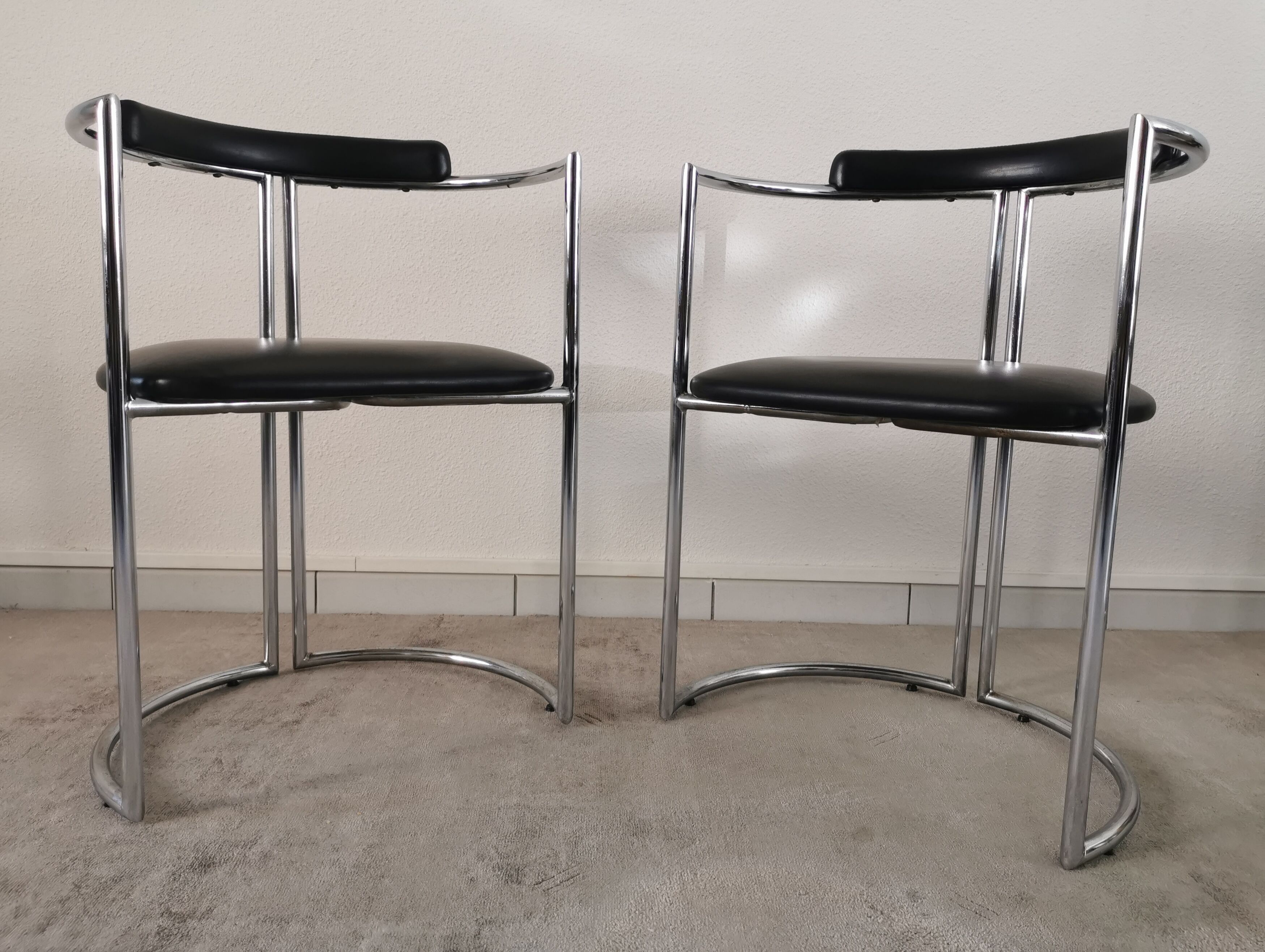 Bauhaus-style dining set from the 70s