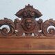19th-century walnut Saint Hubert buffet