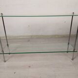 Chrome vintage console, 1970s