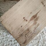 Old raw wooden box