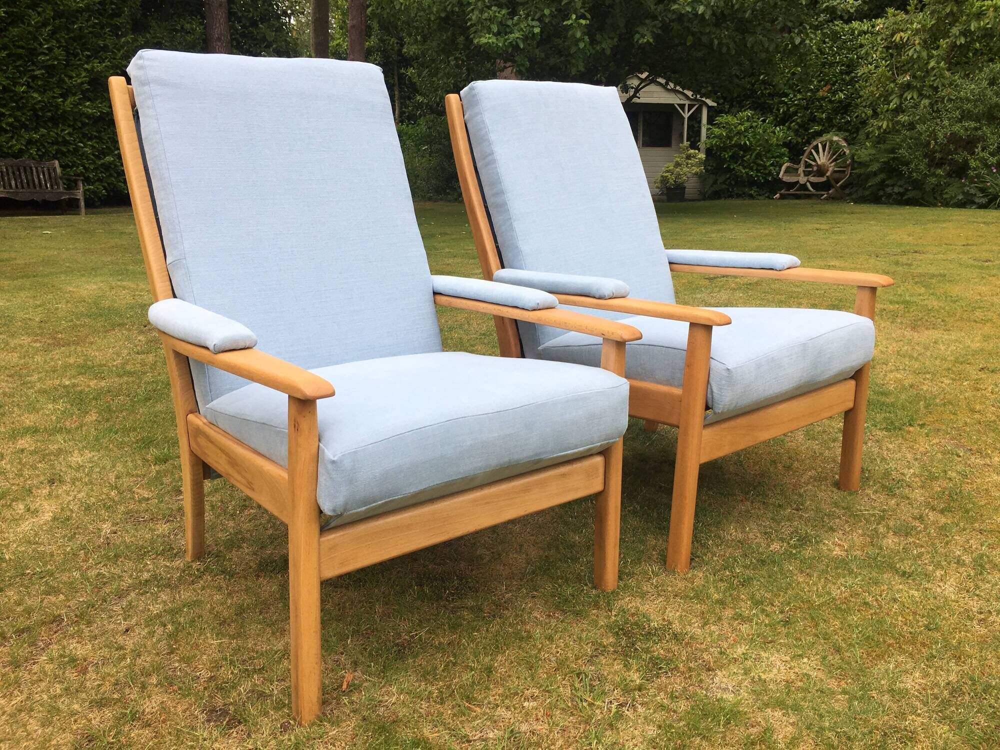 Pair of vintage armchairs