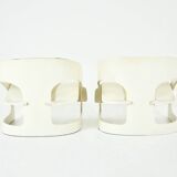 Set of 2 Model 4801 Armchairs by Joe Colombo for Kartell, 1960s