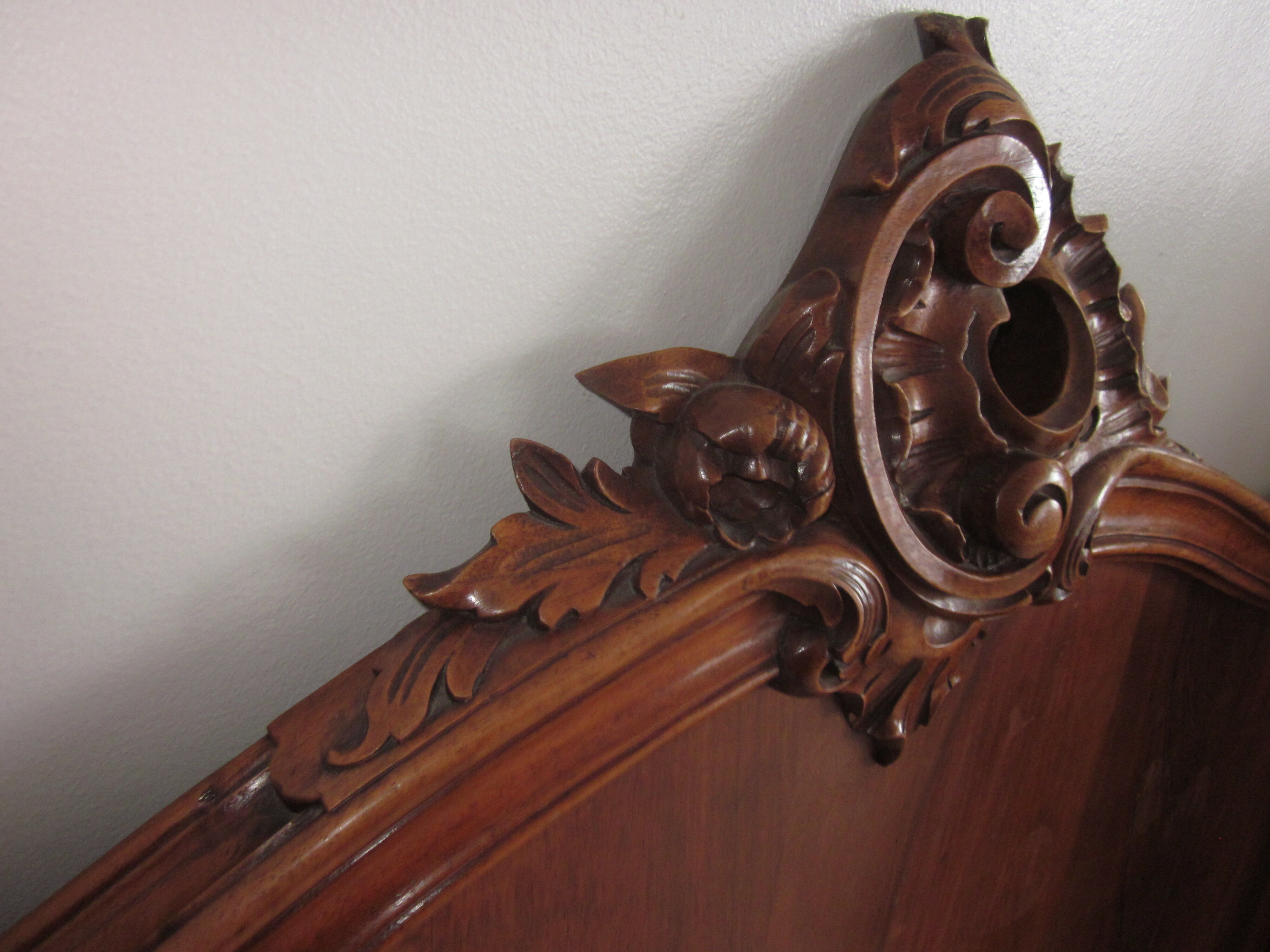 Louis XV style headboard