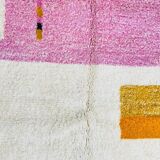 Tapis berbère beni ouraine fait main artisanale taille 100 x 200 cm