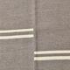 8x10 Gray Beige Vintage Kilim Rug, 235x317Cm