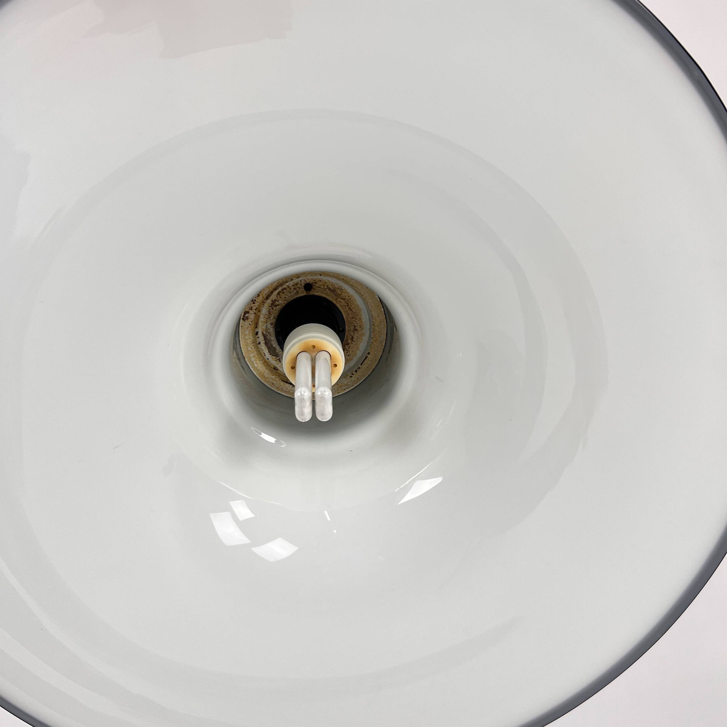 Suspension Space Age en verre de Murano, Italie, années 1960