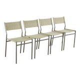 Ensemble de quatre chaises de salle à manger par Martin Visser pour 't Spectrum