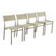 Ensemble de quatre chaises de salle à manger par Martin Visser pour 't Spectrum