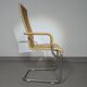 Ensemble de 4 chaises de salle à manger en osier « B25 » par Axel Bruchhäuser pour Tecta, Allemagne, années 1980