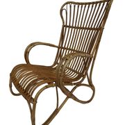 Set of two Belse 8 model Rattan chairs by Dirk van Sliedregt Rohe Noordwolde 1960