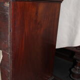 Louis Philippe chest of drawers, 19th century, in mahogany, Sainte-Anne marble
