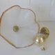 Hand Blown Murano Glass Pendant Light – Amber Rim, 1970s Italy Design