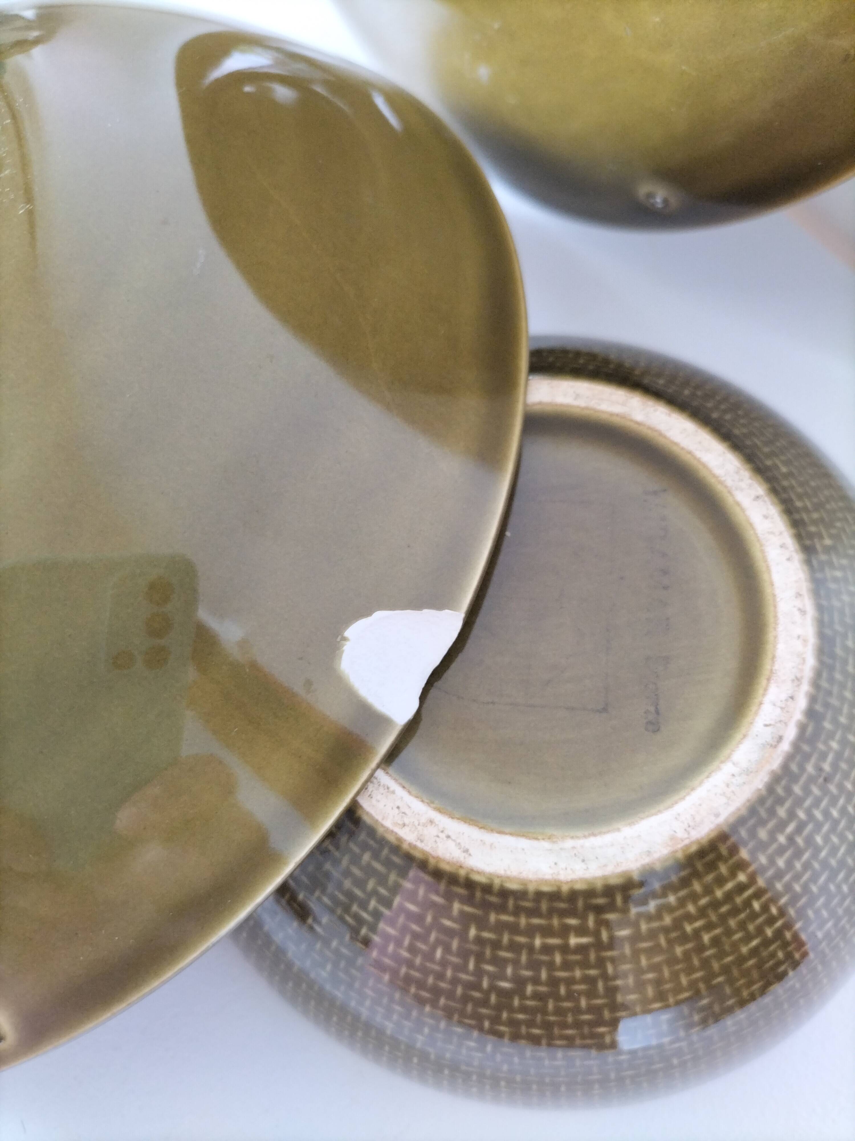 Brunch set - vintage Salins tableware - Miramar model