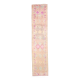 Vintage Super Soft Pink Runner Rug, 85x394Cm