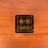 Minimalist Sommerso glass vase model Kf 296 from the mid-century by Kaj Franck for Nuutajärvi Notsjö, Finland, 1965.