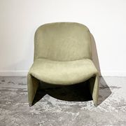Alky fireside chair by Giancarlo Piretti for Castelli Italy 1970s