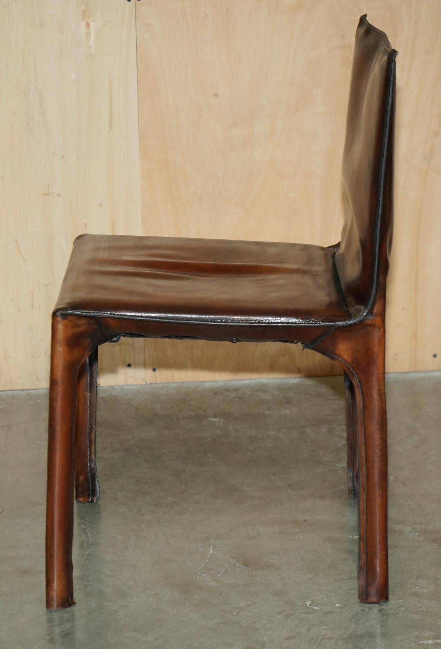 Vintage chair Cab 412 by Mario Bellini for Matteo Grassi, 1977