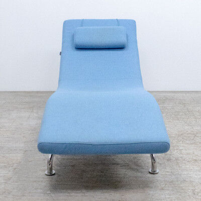 Softline Sense blue chaise longue
