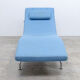 Softline Sense blue chaise longue