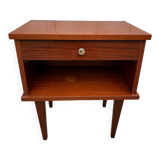 Vintage wooden bedside table