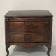 Meuble de maitrise en chêne sculpté Commode scriban XVIII siècle