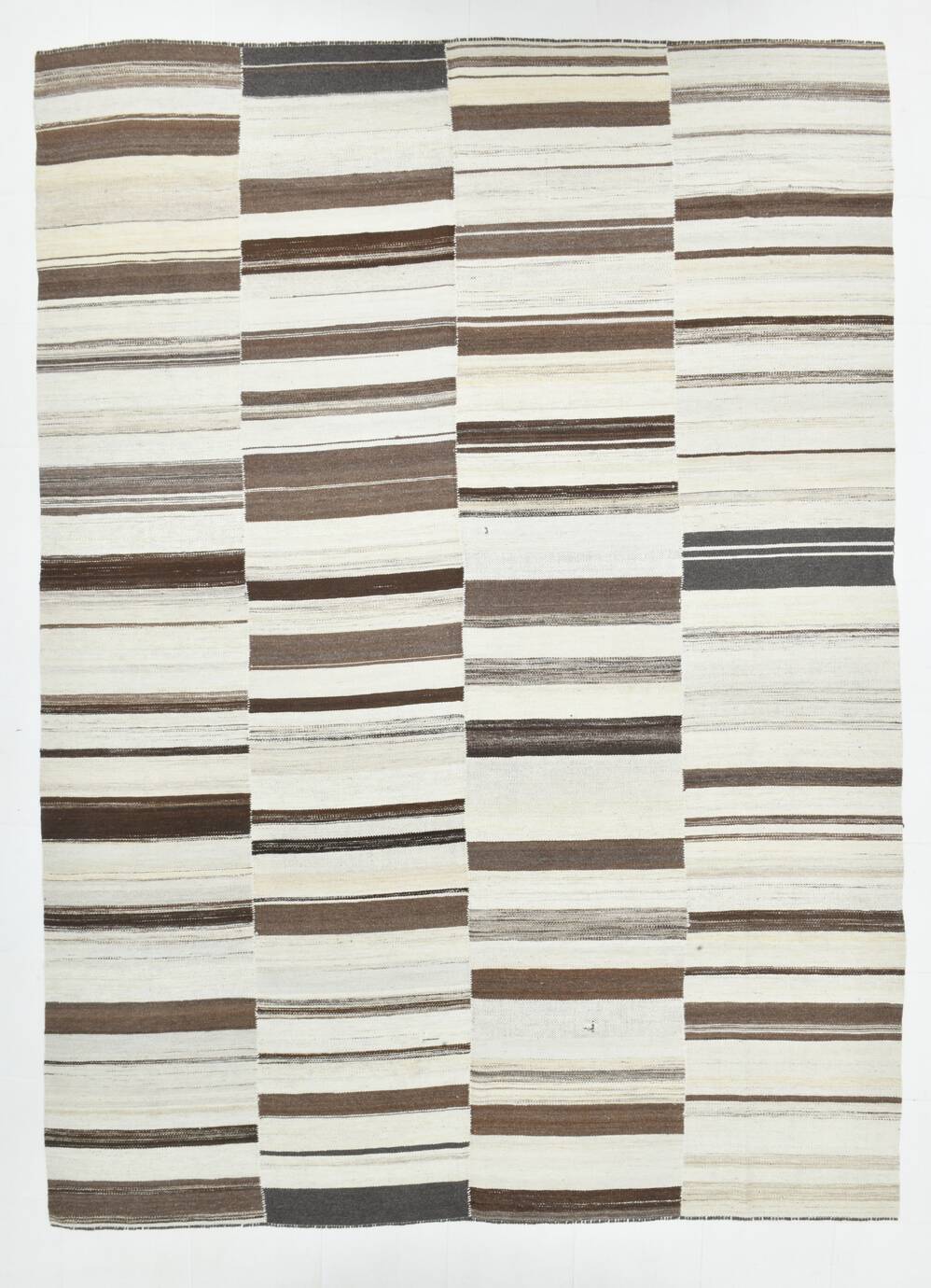 9x12 Rug For Living Room Soft Beige & Brown Turkish Rug, 267x369Cm SK 33650
