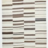 Tapis de salon 9x12, doux, beige et marron, turc, 267x369 cm, SK 33650