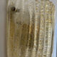 Pair of vintage murano wall lamps, zonca italy 1970